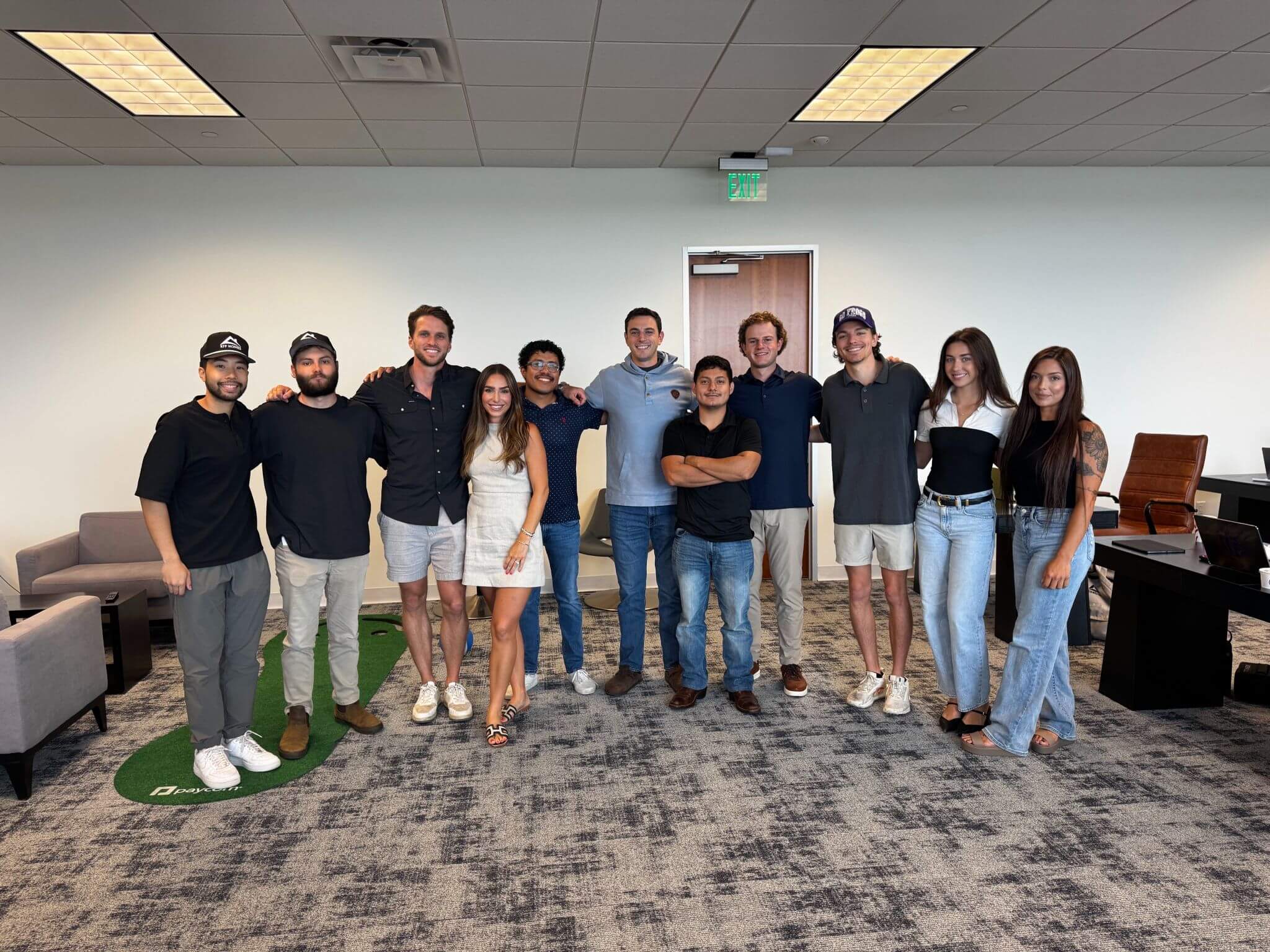 The RFP Homes team in a meeting